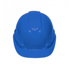 Casco de seguridad, ajuste de matraca, azul