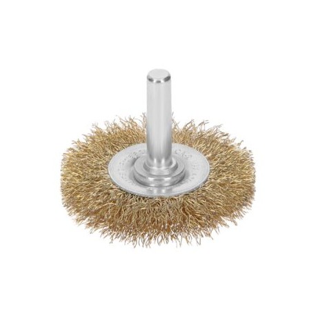 Carda circular 2? alambre grueso para taladro