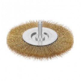 Carda circular 4? alambre fino para taladro