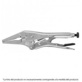 Pinza de presión 4?, punta larga