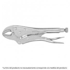 Pinza de presión 7?, mordaza curva
