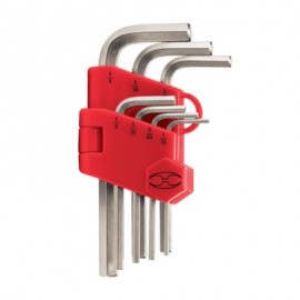 Juego de 7 llaves Allen standard con organizador