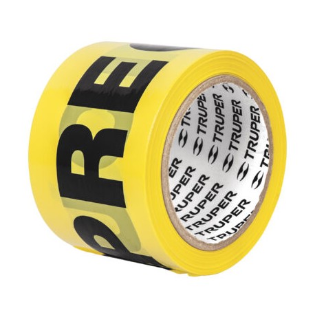 Rollo de 100 m de cinta delimitadora «Precaución»