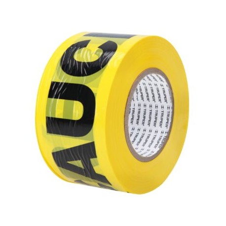 Rollo de 305 m de cinta delimitadora «Precaución»