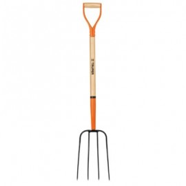 Bieldo para paja, 4 dientes, puño «Y»