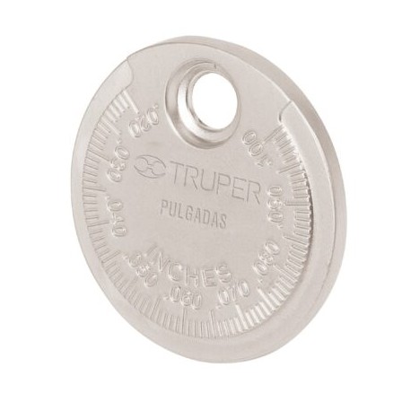 Calibrador redondo para bujías