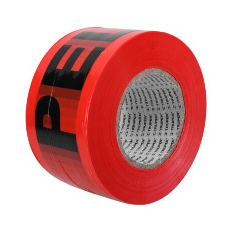 Rollo de 305 m de cinta delimitadora «Peligro»