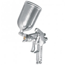 Pistola p/pintar gravedad LVMP vaso aluminio, 1.4 mm