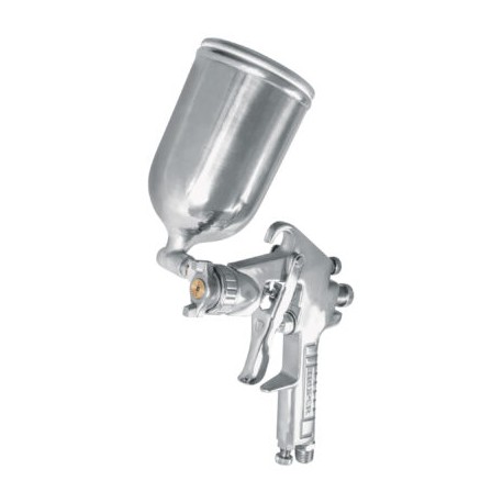 Pistola p/pintar gravedad LVMP vaso aluminio, 1.4 mm