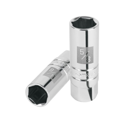 Dado para bujías de 5/8?, 6 puntas, cuadro 3/8?