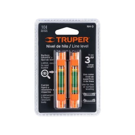 Niveles de hilo en blíster, 2 piezas