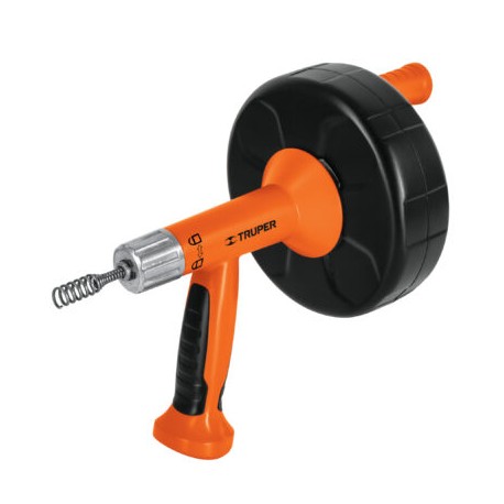 Destapacaños de 7.6 m para taladro, con mango