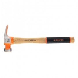 Martillo California Ripper, cara fresada, 25 oz, hickory