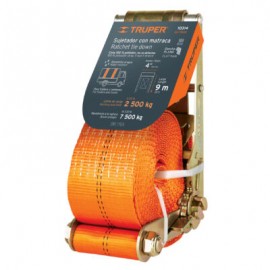 Sujetadores con matraca, carga máxima 7500 kgs