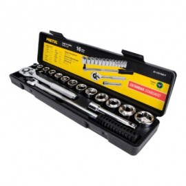 Juego de 16 herramientas 1/2? std para mecánico