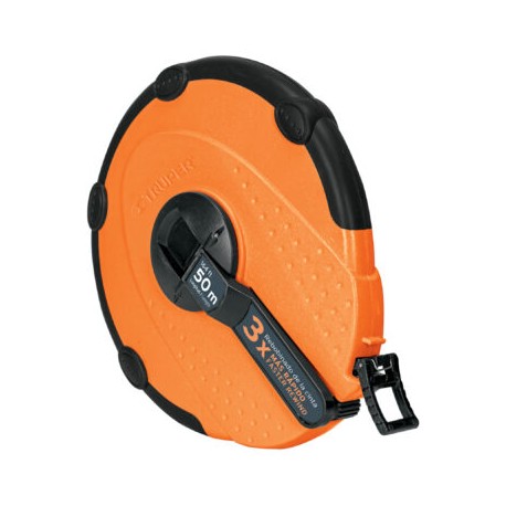 Cinta larga 50 m de fibra de vidrio, carcasa plástica