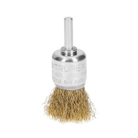 Carda de copa 1? alambre grueso para taladro