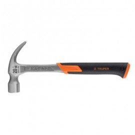 Martillo forjado, uña curva, 20 oz, mango de neopreno