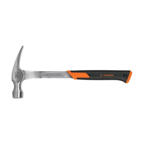 Martillo forjado, uña recta, 20 oz, mango de neopreno