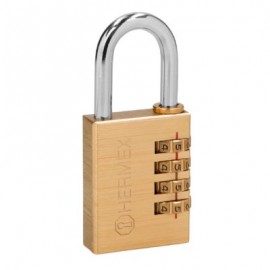 Candado de latón, 40mm de combinación