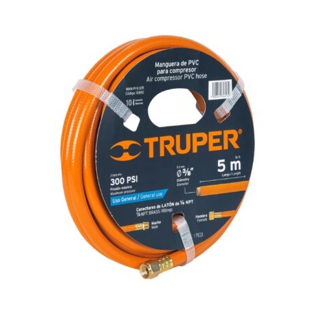 Manguera de PVC para compresor, 5 m, 3/8?