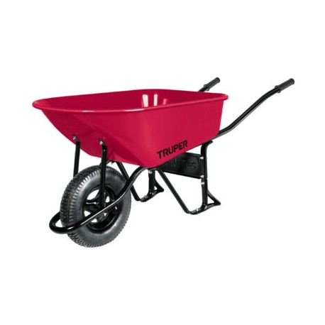 Carretilla 6 ft3 Neumática, bastidor tubular