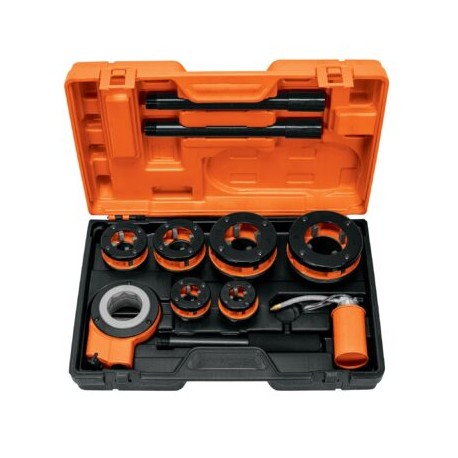 Juego de 9 tarrajas para tubo