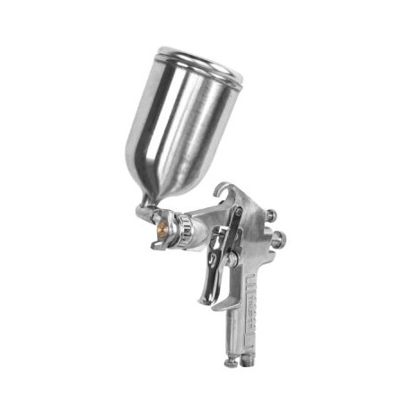 Pistola p/pintar gravedad LVMP vaso aluminio, 1.7 mm