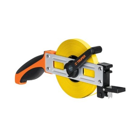 Cinta larga 30 m metálica, tipo cruceta