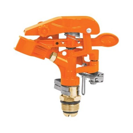 Aspersor metálico, cabeza sola