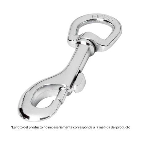 Bandola de zinc, 7/16?, giratoria