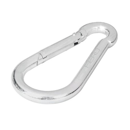 Bandola mosquetón, de acero, 1/2?