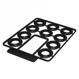 Bolsa con 10 empaques de PVC antifuga para manguera