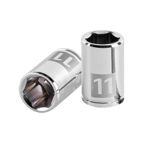 Dado de 11 mm, 6 puntas, cuadro 1/4?