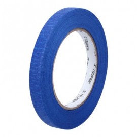 Cinta masking tape azul de 1/2? x 50 m