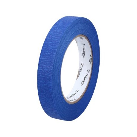 Cinta masking tape azul de 3/4? x 50 m