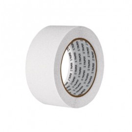 Rollo de 5m de cinta antiderrapante blanca 50mm con abrasivo
